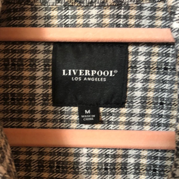 Liverpool Women's Plaid Blazer - Gray and Brown - Picture 2 of 16